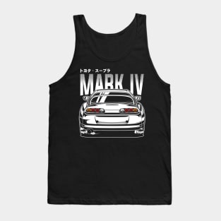 Toyota Supra Mk4 (White Print) Tank Top